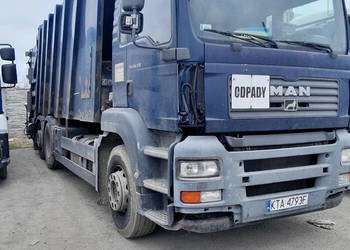 MAN TGA 2008 E4 śmieciarka asenizacyjny podwozie