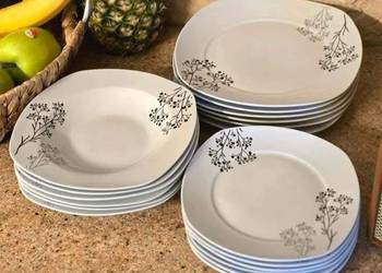 Zestaw talerzy - 18 elementów