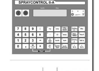 Instrukcja Spray control spraycontrol II