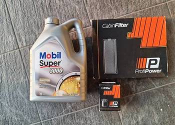 Olej Mobil Super 3000 5W - 40 (4,2 l) + filtry