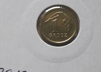 1 Grosz 2013 r. Royal Mint-najrzadsza
