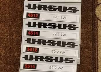 Ursus 3512, 2802, 3514, 1614, 4512, 4514, 1634, 6014, 1614 prospekt 15 szt.