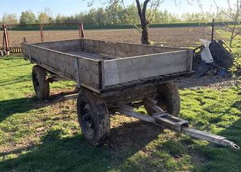 Przyczepka wóz platforma