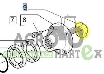 5197296 NAKRĘTKA WIEŃCOWA M24 CNH