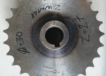 koło zębate łan  z = 27 fi wew 30 mm zew 168 mm 3/4"