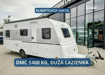 przyczepy kempingowe Knaus Sport 500 KD - z dużą łazienką! DMC 1400 KG Od …