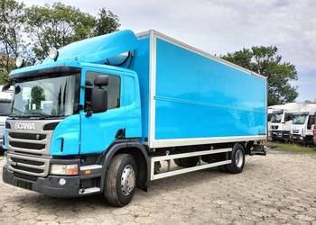 SCANIA P230 4x2 KONTENER IZOTERMA WINDA SPROWADZONA