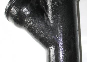 Trójnik żeliwny DN 200 x 200 / 45 stopni kielichowe kanalizacyjne równoprze