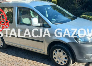 Volkswagen Caddy 18.6 netto FV23% 2.0 +Gaz Serwisowany 2 komplety kół 2x d…