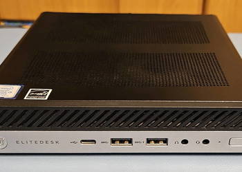 HP ELITEDESK 800 G4 i5-9500 8GB RAM SSD NVMe 256GB WiFi + BT