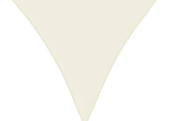 Żagiel przeciwsłoneczny kremowy 2x2x2 m 100% poliester WM-4000985