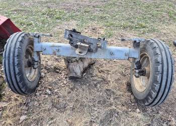 Przednia oś Ursus C-330 kołyska, koła, zaczep