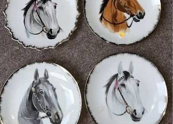 Talerz z koniem. Do powieszenia.