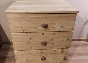 Komoda drewniana sosnowa