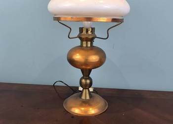 Piękna stara oryginalna lampa mosiężna, polecam