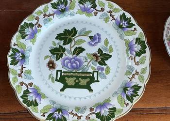 Patera Zielony Lotos. Booths. Jade Lotus. Made in England. 1928-40r.