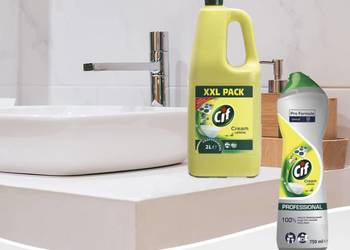 Cif Cream Lemon 750ml Profesjonalne mleczko do szorowania