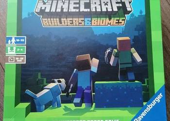 Gra planszowa Minecraft Builders&Biomes stan idealny