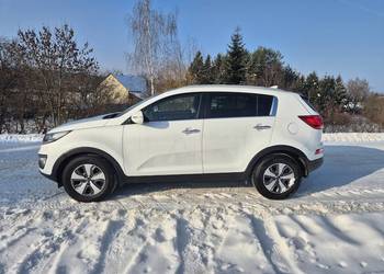 Kia Sportage XL Lift 2015r 1.7D 115Km Full Opcja Po Serwisie Biała Perła