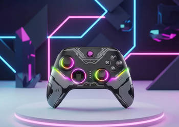 Bezprzewodowy kontroler PC z RGB i Hall Sensor