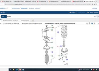 1015789/95AX-18045-JF Amortyzator przód Escort 1995-2001