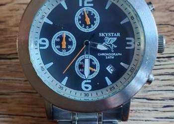 Męski zegarek Skystar Chronograph – Stan Bardzo Dobry | Elegancja i Sportow