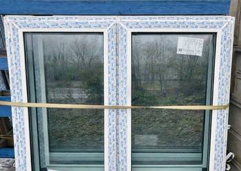 Okno PCV 146x140 od ręki z magazynu. NOWE-NAJTANIEJ NA RYNKU