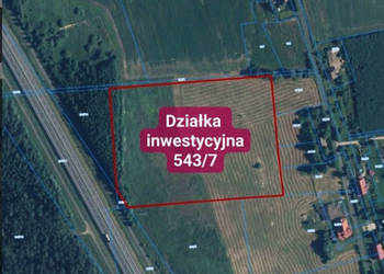 Grunt pod biznes .działka inwestycyjna przy S-3. 3 km od '' Węzeł Myślibór…