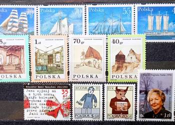 R Znaczki polskie rocznik 1996 czysty niekompletny