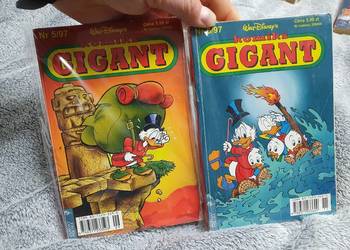 Komiks Gigant - tom 5 i 6, 1997 rok, stan bardzo dobry