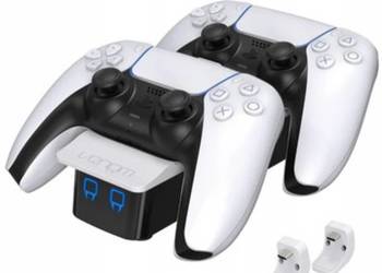 Stacja ładowania kontrolerów ps 5 Venom stan idealny