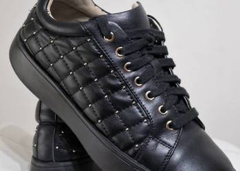 Buty 41 damskie skórzane sneakersy Wittchen platformy trampki
