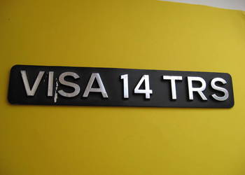 Citroen VISA 14 TRS stary emblemat znaczek napis