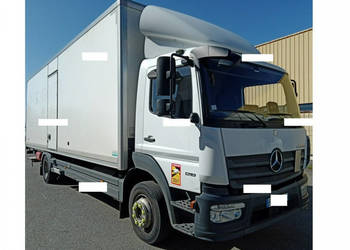 Mercedes Atego 1218 Euro 6 tylko 256 tyskkm kontener 18 p winda poduszki M…