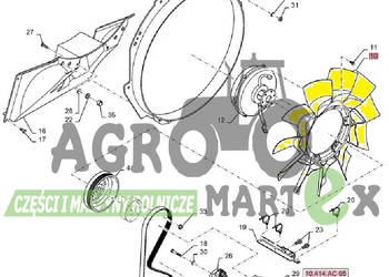 84299865 WENTYLATOR CNH