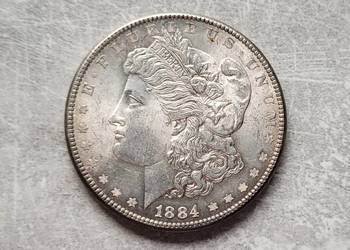 11) USA srebro - 1 Dollar - 1884 r. Morgan