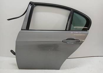 DRZWI LEWE TYLNE BMW E90 A52/7 SPACEGRAU