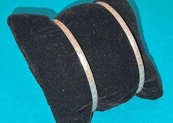 Srebrna Bransoletka Damska X2 14g Starocia