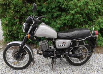 Motocykl MZ ETZ 150 1988 z dokumentami