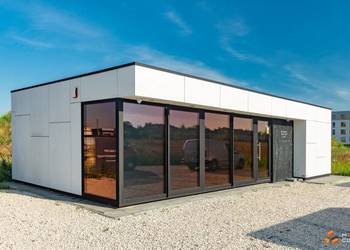 Pawilon handlowy biuro obsługi klienta 72m2 M&W Construction