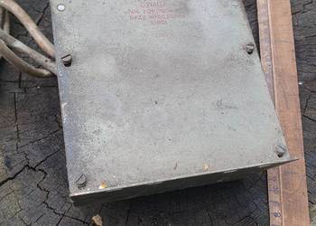 Stary filtr sieciowy 220 V przemysłowy