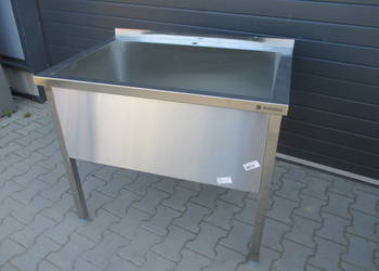 NOWY Zlew Basen Gastronomiczny 1 Komorowy gł 40 cm 100/70/85