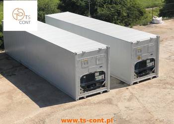 Kontener morski chłodniczy mroźnia 40 HC RF używany 12 metrowy sprawny