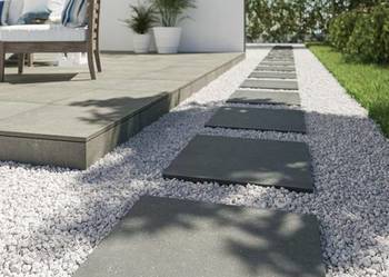 GRUBE 2CM PŁYTY TARASOWE 60X60 SZARY GRAFIT atest R11