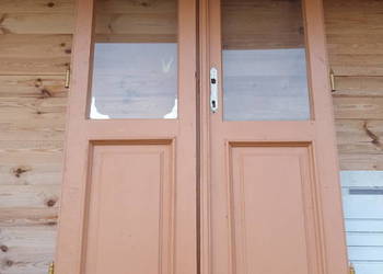 Drzwi dwuskrzydłowe zabytkowe