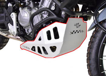 Osłona silnika do CFMOTO 450 MT - aluminiowa surowa