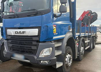 DAF CF 480 8x4 E6 / HDS Fassi F315A.2.26 / platforma_242372