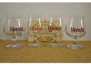 Komplet 4 kielichów degustacyjnych Moreeke Speciaal Bier – szkło reklamowe 