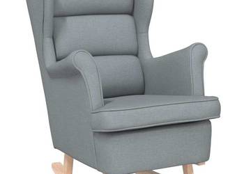 vidaXL Fotel bujany, jasnoszary, 74x90x102 cm(SKU:4016919)