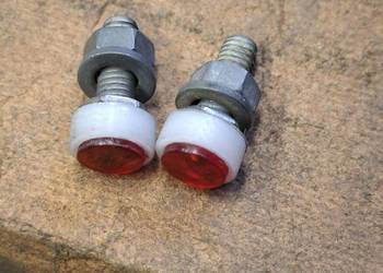 Wsk komar wfm romet shl śrubki odblaski do rejestracji